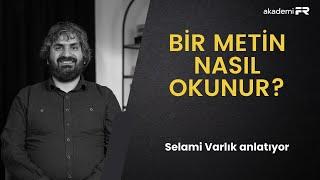 Bir metin nasıl okunur: Hermenötiğe giriş