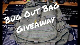 FREE BUG OUT BAG GIVEAWAY / Rothco Large Transport Pack