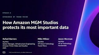 AWS re:Invent 2023 - How Amazon MGM Studios protects its most important data (STG225)