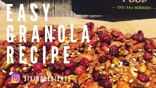 Soo delicious Granola - inspired by Eleven Madison Park New York - quick recipe for happy moments!