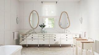  Best Bathroom Mirror Ideas for Double Vanity