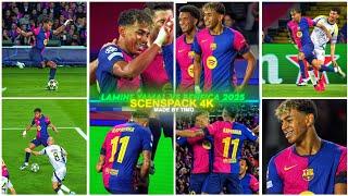 Lamine Yamal Vs Benfica 2025 / RARE CLIPS ● SCENEPACK 4K ( With AE CC and TOPAZ )