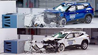 Kia Seltos VS Chevrolet Trax - IIHS Crash Test