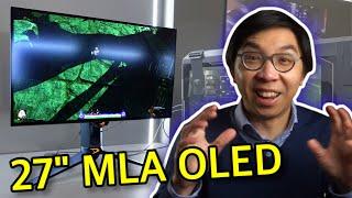 Asus 27-inch 240Hz OLED Gaming Monitor Gets Brighter MLA Panel + Heatsink!