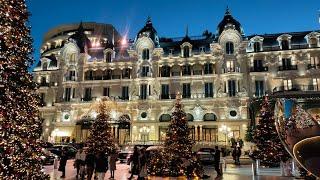 VISITE Monaco 4k _ City of millonarios Night   Casino de Monte-Carlo