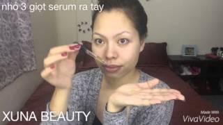 XUNA BEAUTY - taking care of your skin in 3 mins before going to sleep - 3' dưỡng da mặt ban đêm