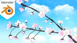 Breathtaking 3D Anime Cherry Blossom in Blender: Watch as TadayoshiCG Brings Spring to Life