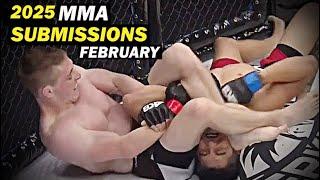 MMA Submissions of February 2025