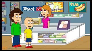 Caillou and his dad goes to Mac's - The Adam Nation Archive