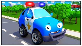 Schnelle Polizeiauto - Neue Serie über Autos - Kinderfilme 2018 für Kinder