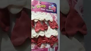 Pinky heart balloons #subscribe #like #shortvideo