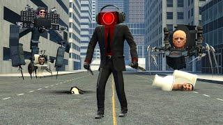 I BECAME AGENT DARK SPEAKERMAN! - Skibidi Toilet In Garry's Mod