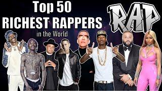 TOP 50 RICHEST RAPPERS in the World 2023