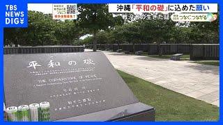 沖縄戦から80年　一家全滅、遺骨も家になく…「戦没者が生きた証」“平和の礎”に込められた願い｜TBS NEWS DIG