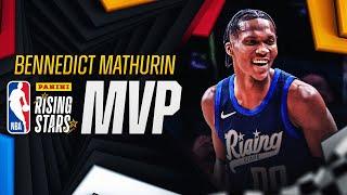 Bennedict Mathurin Wins MVP Of 2024 #PaniniRisingStars 