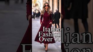 Elegant Italian Ladies with Great Style Over 60 | Mature Fashion