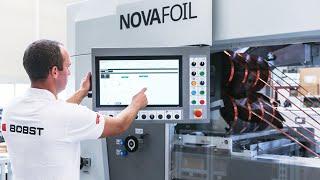 BOBST NOVAFOIL 106 - Hot foil stamper