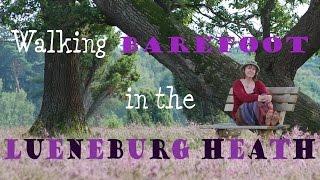 Walking barefoot in the Lueneburg Heath