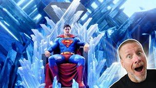 Reaction: Superman On Throne Statue Revealed Prime 1 Studio Next Level!