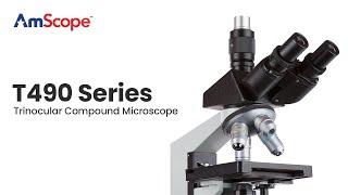 AmScope 490 Series Microscope Unboxing and Setup Tutorial (B490/T490)