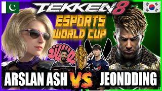 Arslan Ash (NINA) vs JeonDDing (EDDY) - Tekken 8 Esports World Cup 2024 Group CC