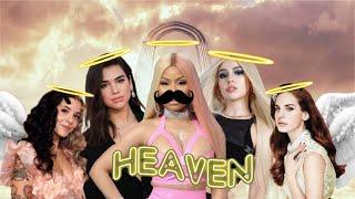 Celebrities at Heaven (inspired by @VanityLessons , @Moonlight-Edits , @marvelntuk  and more)