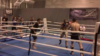 Brendan Vaughan - My Third Muay Thai Fight - B Class Rules - Win