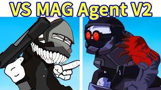 Friday Night Funkin': VS MAG Agent V2.0 FULL WEEK + Cutscenes [FNF Mod/HARD] - Madness Combat Mod