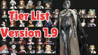 REVERSE 1999 TIER LIST (UP TO VERSION 1.9)