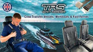 TRS Safety Harnesses For The Marine Industry (Crew Transfer Vessels, Work Boats & Fast Ferries)