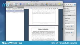 Nisus Writer Pro Screencast - MacUpdate Promo