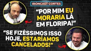 CARIANI E BALESTRIN FALAM SOBRE MORAR EM FLORIPA E FAZEM LEMBRANÇA DO PASSADO – IRONCAST CORTES