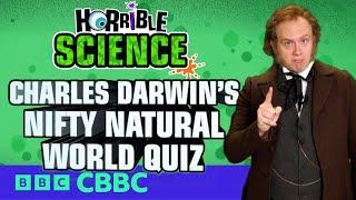 Charles Darwin's Nifty Natural World Quiz | Horrible Science | CBBC