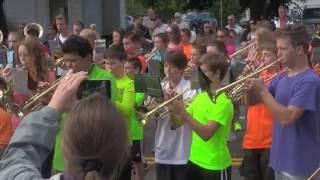 Jabish Brook Middle School Band - Belchertown Parade 2016