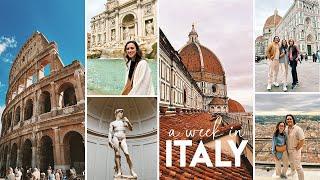 A WEEK IN ROME + FLORENCE // COLOSSEUM, TREVI FOUNTAIN, DUOMO, ACADEMIA // BLUSHFULBELLE