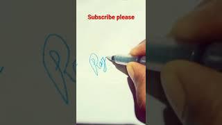 Rajan, Name Handwriting with Fountain Pen, By Digital Fonts Handwriting 2.0!!