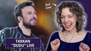 First time hearing TARKAN! Vocal coach reaction and analysis feat. the song "Dudu" performed LIVE