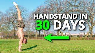 Do this Everyday to Learn the Handstand in 30 Days