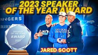 2023 Next Level Speaker of the Year Award | Jared Scott