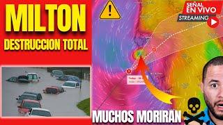 MILTON ENTRA A TAMPA DESTRUYENDO TODO EN SU CAMINO!!!!!