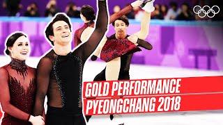  Tessa Virtue & Scott Moir - Full Free Dance routine! 