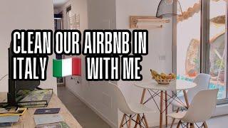 Clean our AIRBNB in Italy  With Me