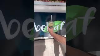 UK Food Trip: Trying Sugar Cane Juice for the first time  / Beleaf at Westfield London