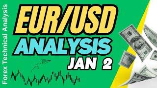 EUR USD Technical Analysis for January 2, 2025