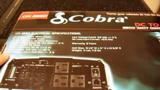 Cobra Inverter Review Part1 - Intro and Packaging