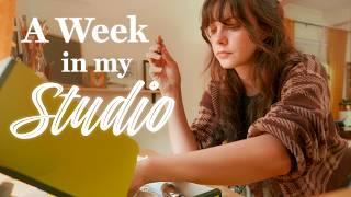 ARTIST VLOG: Studio Makeover + New Products & Cute Packaging