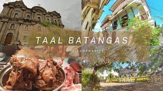 TRAVEL VLOG: TAAL BATANGAS I Heritage Town Tour I Tapang Taal I Food Adventures