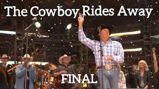 George Strait - The Cowboy Rides Away  (Live From AT&T Stadium) [2014 Version] @GeorgeStrait 