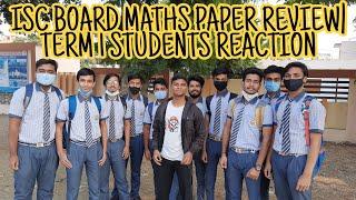 ISC BOARD MATHS PAPER REVIEW| TERM 1 STUDENTS REACTION