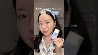 Korean Sunscreen vs. Australian Sunscreen #tintedsunscreen#beautyofjoseon#nakedsundays#sunscreen#썬크림